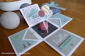 Beitrage Uber Explosionsbox Auf Stempelblatt Geschenkbox Basteln Geburtstag Geburtstag Geschenke Selber Machen Do It Yourself Geschenke
