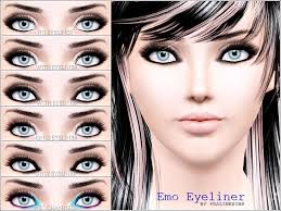 pralinesims emo eyeliner