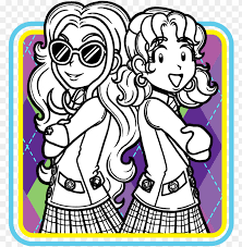 If you are a fan of the vampire diaries, you will love this coloring book with high quality characters and beautiful scenes images anthony petr 4.4 out of 5 stars 104 Dd11 Nikki Mackenzie Icon Dork Diaries Forget Coloring Dork Diaries 11 Frenemies Forever Png Image With Transparent Background Toppng