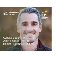 Honored to have our own John Sears and Josh Collins recognized as finalists  in the Entrepreneur Of The Year® 2020 Southeast Awards program, among so  many unstoppable entrepreneurs who are transforming our