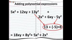 Maths How To Add Algebraic Expression English Youtube