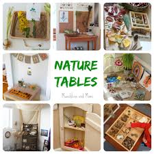 Homeschooling In Small Spaces Nature Tables Munchkins And Moms Nature Table Homeschool Rooms Science Table