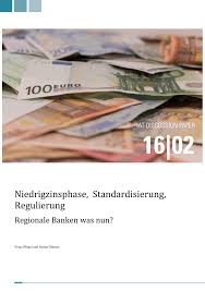 Denn die herausforderungen sind immens: Pdf Niedrigzinsphase Standardisierung Regulierung Regionale Banken Was Nun