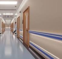 China Guardamuros Para Hospitales Hospital Wall Bumper Rails ...