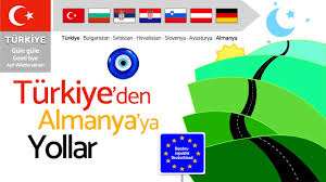 Köln, hamburg, münih, duisburg almanya türkiye yol haritasi 2020. Turkiye Den Almanya Ya Yollar Silayolu Turkiye Avrupa Youtube