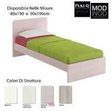 Con la giusta struttura puoi. Di Notte Store Letto Singolo Sm4403 Giroletto Per Rete Da 80x190 O 90x190