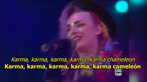 Karma Chameleon Culture Club Lyrics Letra 80s Youtube