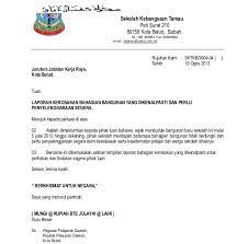 Kawasan selekoh di jalan raya tersebut menjadi terlalu licin. Surat Kiriman Rasmi Aduan Kerosakan Jalan Raya Surasm