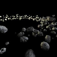 3d Model Asteroid Comet Space Astronomy Meteor Meteorite Planet Solar Moon Satellite Galaxy 3d Realistic 3d Model Asteroid Belt Celestial Bodies