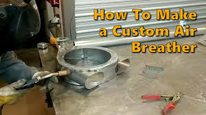 If your project is incomplete without motorcycle custom air cleaners , look no further. How To Make A Custom Air Scoop From Scratch And Scrap