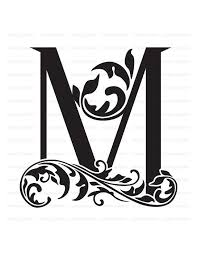 Circled latin capital letter m. Monogram Initial Letter M Digital Collage Sheet Instant Download Burlap Digital Download Calligraphy Digital Flourishe Lettering Initials Fancy Letters