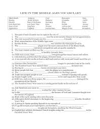 Crusades Coloring Pages Life In The Middle Ages Vocabulary Homeschool History Middle Ages Vocabulary