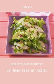 Endivien Birnen Salat Rezepte Lebensmittel Essen Endivien