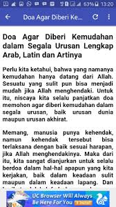 Banyak dari kita yang sering lupa akan berdoa, padahal salah satu faktor paling penting dalam menyelesaikan masalah adalah dengan berdoa. Do A Agar Dimudahkan Urusan For Android Apk Download