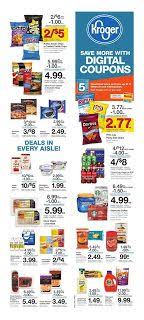 Kroger Weekly Ad March 6 March 12 2019 Kroger Digital Coupons Ads