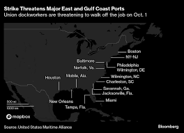 Cargo Carriers Fear Port Strike Will Paralyze Half of US Trade – BNN  Bloomberg