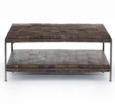 Upcycle your look with this industrial coffee table. Barton 38 Square Coffee Table Pottery Barn