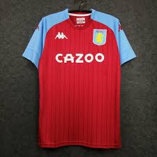 Es feierte gestern abend in der dritten runde des efl cup gegen bristol city premiere. Aston Villa T Shirt 20 21 Stepiconic