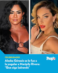 La rivalidad entre Aleska Génesis y Maripily Rivera parece no tener fin y  esta es la contundente prueba. La modelo venezolana se le fue con todo a la  empresaria puertorriqueña. ⬇️