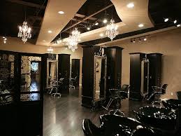 I Love The Separation Between The Shampoo Area And The Rest Of The Salon Love That You Can See Through It Salon Interior Design Salon Decor Beauty Salon Decor