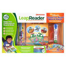 The starter booklet you get included with the pen is also really good. Leapfrog Leapreader Learn To Read Megapack Smyths Toys Uk