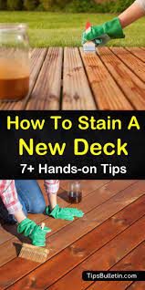 Minwax® wood stains, a color to suit every style. 7 Hands On Ways To Stain A New Deck