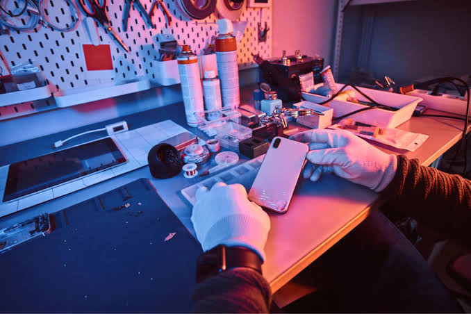 Microscopic Testing and Advanced Logic Board Interventions, AI generated