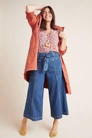 Pilcro Ultra High Rise Cropped Wide Leg Jeans Cropped Wide Leg Jeans Plus Size Outfits Plus Size Fashion