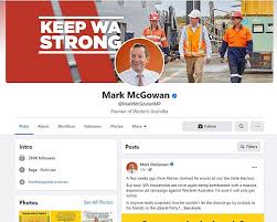 Jeff bezos is ready for amazon to get its hands on mgm's extensive library, which the tech giant bought for $8.45 billion on wednesday. Facebook Allows Wa Premier Mark Mcgowan To Keep His Page But Bans His Opponents Daily Mail Online