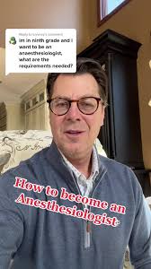 What to Do As A Junior If You Want to Be An Anesthesiologist