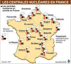Présentation des départements contenant des centrales nucléaires dont les réacteurs sont en activités: Les Centrales Nucleaires En France Centrale Nucleaire En France Centrale Nucleaire Flamanville