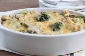 Skinny Chicken Broccoli Casserole Yummy Healthy Easy