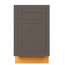 Maplevilles Cabinetry D3 B21 Dark Grey Inset 21 Wide X 34 1 2 Tall Base Cabinet With Single Drawer And Door In 2020 Dark Grey Kitchen Cabinets Base Cabinets Dark Grey Kitchen