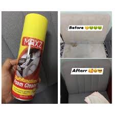Setiap seat berbeza pengeluar dan material, so kesan tak akan sama. Maxz Foam Cleaner Prices And Promotions Jul 2021 Shopee Malaysia