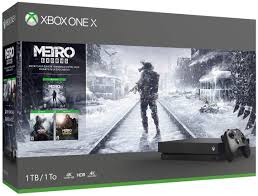 Amazon Com Xbox One X 1tb Console Metro Exodus Bundle Video Games Xbox One Console Xbox One Xbox