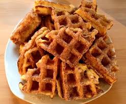Brandteigwaffeln Ala Churros Rezept Rezepte Waffeln Backen Lebensmittel Essen