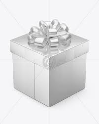 Download Metallic Gift Box Mockup In Box Mockups On Yellow Images Object Mockups