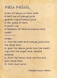 Harry Potter Inspired Felix Felicis Recipe Harry Potter Potions Harry Potter Food Harry Potter Marathon