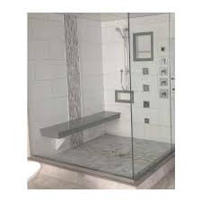 Shop for shower bench online at target. Tile Shower Accessory Kit Adjustable Bench And Niches