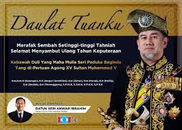 Ia ingin malaysia selalu berada dalam kepada rakyat malaysia, kdymm seri paduka baginda tuanku bertitah supaya rakyat malaysia terus bersatu mengekalkan perpaduan, bertolak. Luqman Hakiem Luqmanh37153519 Twitter