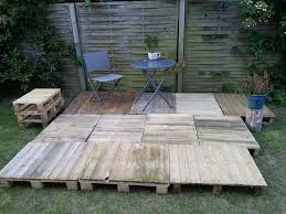 Pallet Terrace Google Search Pallet Patio Decks Pallet Deck Diy Pallet Decking