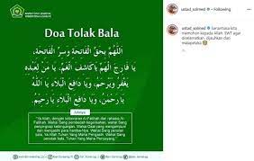 Minta Perlindungan Tuhan 3 Doa Dari Ustaz Solmed Cegah Virus Corona Matamata Com