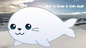 How To Draw A Cute Seal Youtube Printable ryan's world coloring pages. how to draw a cute seal