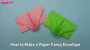 Fold and crease the bottom point over your card, forming the bottom of the envelope. Leaf Envelope Making Easy Origami Tutorial How To Make A Fance Envelope Video Dailymotion
