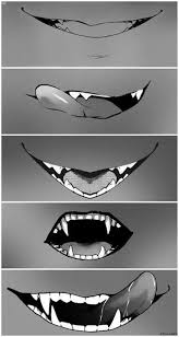 How to draw anime & manga tutorials if you are looking to learn how to draw anime you've come to the right place. Poses Bouche Dents Langue Dessin Vampire Drawings Art Sketches Art Reference Poses