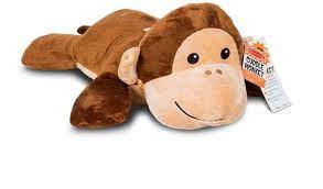 Melissa Doug Jumbo Plush Stuffed Animal Monkey With Activity Card Monkey Stuffed Animal Plush Stuffed Animals Activity Cards