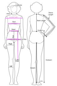 Woman Body Measurement Chart Office Depot Online