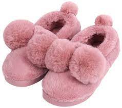 unisex cute ball house slippers winter soft plush bedroom indoor slipper shoes for lovers rose women cc185a3rgoh house slippers slippers cute slippers