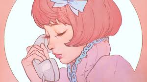 Check spelling or type a new query. Bj13 Pink Phone Girl Cute Anime Drawing Art Ilya Wallpaper