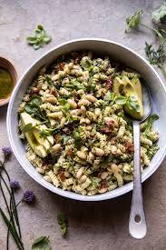 Sun Dried Tomato White Bean And Goat Cheese Pasta Salad Half Baked Harvest Recipe Summer Pasta Salad Recipes Summer Pasta Salad Half Baked Harvest Recipes